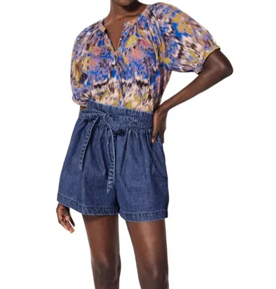 Cleobella Irena Blouse In Azucar Print In Multi