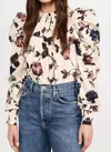 Cleobella Irina Blouse In Jardin Print