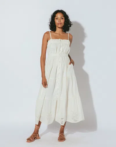 Cleobella Isabel Ankle Dress In White