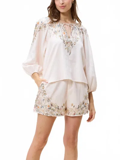 Cleobella Issey Top In Bella Mer In White