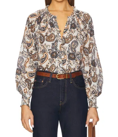 Cleobella Ivy Blouse In Paisley In Green