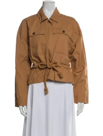 Pre-owned Cleobella Jacket In Brown