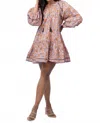 Cleobella Jaclyn Mini Dress In Asilah Print In Multi