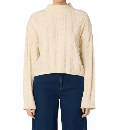 Cleobella Janie Sweater In Ivory In Neutral