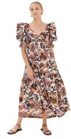 Cleobella Jewel Ankle Dress In Desert Floral In Desert Floral Print