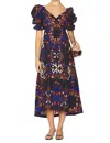 Cleobella Jewel Ankle Midi Dress In Venezia In Multi