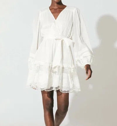 Cleobella Jill Mini Dress In Ivory