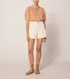Cleobella Johana Blouse In Cecil Blush Print In Neutral