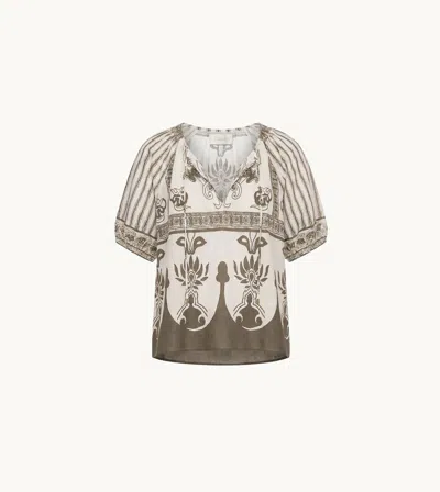 Cleobella Johana Blouse | Sable