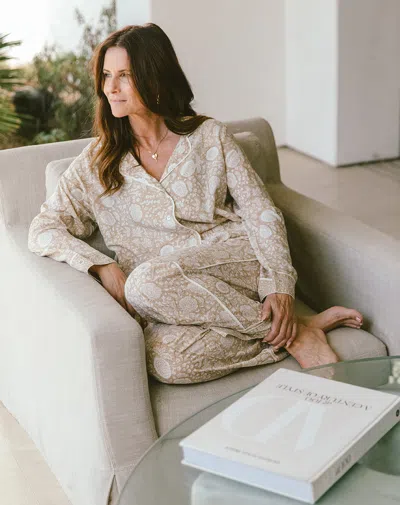 Cleobella Josephine Pajama Set In White