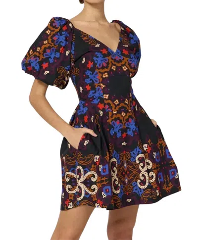 Cleobella Josette Mini Dress In Venezia Print In Multi