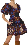 Cleobella Josette Mini Dress In Venezia Print In Multi