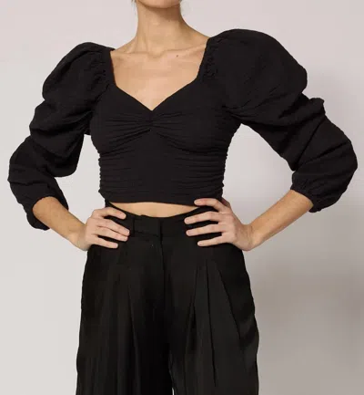Cleobella Judith Top In Black