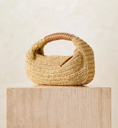 Cleobella Julia Raffia Hobo Bag | Natural
