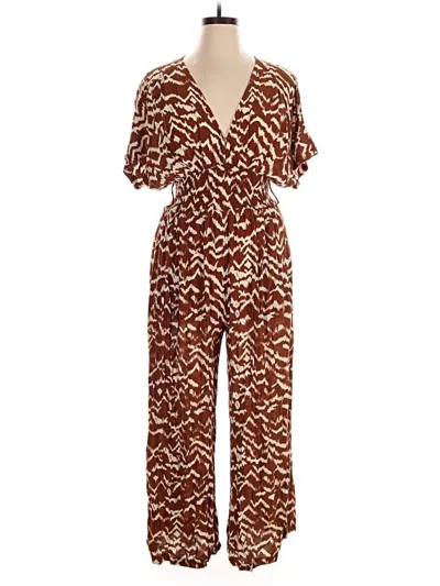 Pre-owned Cleobella Jumpsuit In Brown