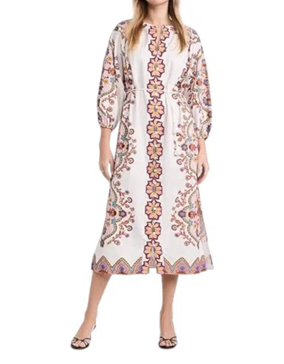 Cleobella Kaila Midi Kaftan Dress In Lagos Print