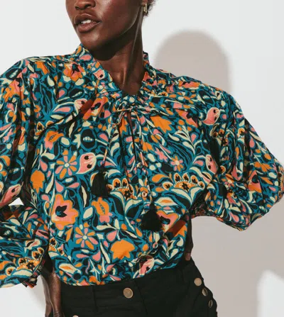 Cleobella Kaitlyn Blouse In Transparent