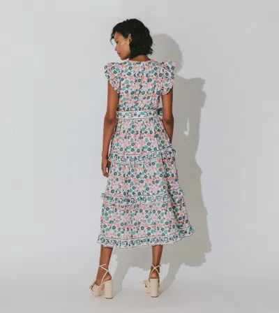 Cleobella Kareena Midi Dress | Wildflower In Blue