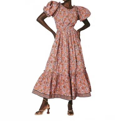 Cleobella Karena Ankle Dress In Asilah In Multi