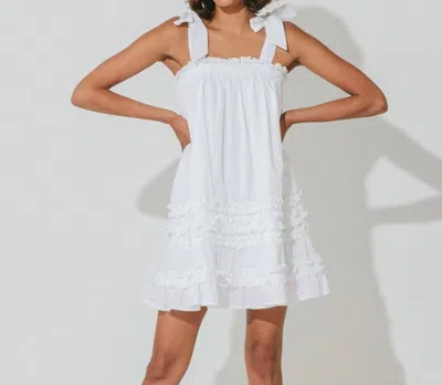 Cleobella Kari Mini Dress In White