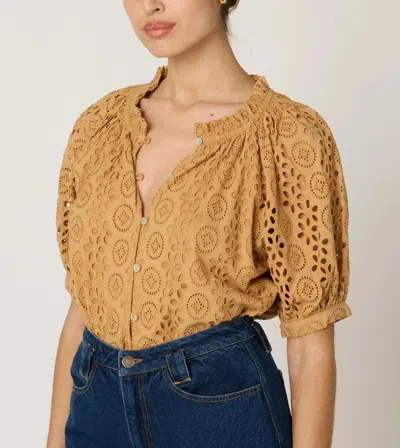 Cleobella Kate Blouse | Wheat