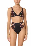 Cleobella Katina Top In Dark Lagos In Multi