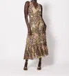 Cleobella Kay Midi Dress In Saguaro Print