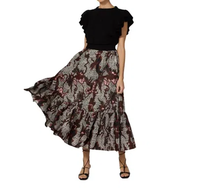 Cleobella Keisha Ankle Skirt In One Color In Multi