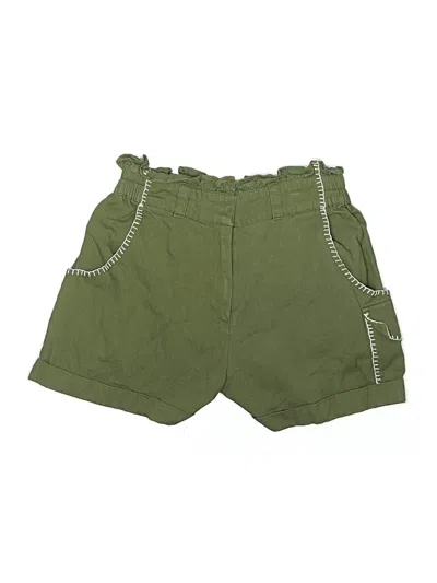 Pre-owned Cleobella Khaki Shorts In Green