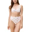 Cleobella Kimber Bikini Bottom In Shell Print In Multi