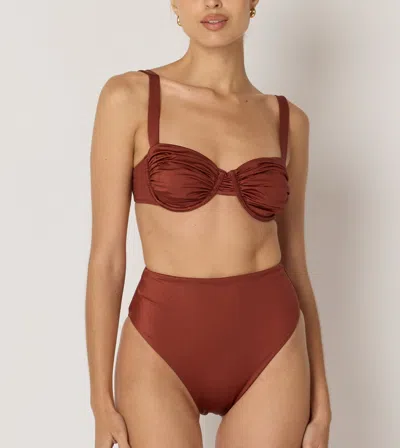Cleobella Kimber Bottom | Chai In Burgundy