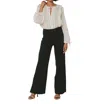 Cleobella Heather Slit Pant In Black In Black