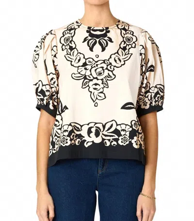 Cleobella Kinsley Blouse In Botanico Print In Multi