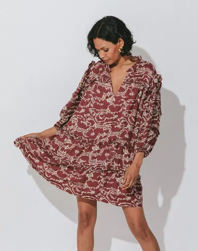 Cleobella Kori Mini Dress In Gray