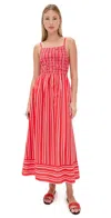 Cleobella Lacy Ankle Dress In Poppy