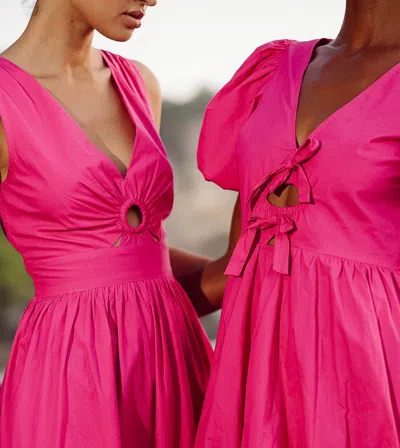 Cleobella Lalita Mini Dress In Pink