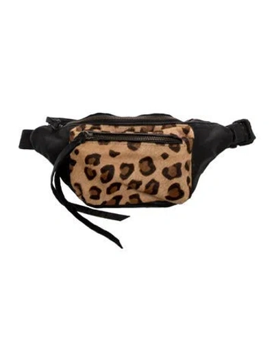 Pre-owned Cleobella Leather Belt Bag In Brown
