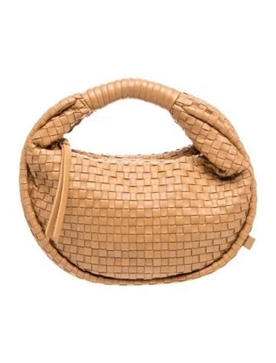 Pre-owned Cleobella Leather Top Handle Bag In Brown