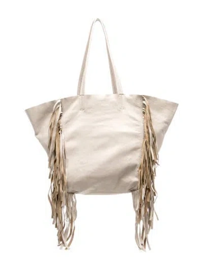 Pre-owned Cleobella Leather Tote In Pink