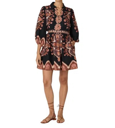 Cleobella Leigh Mini Dress In Dark Lagos