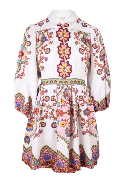 Cleobella Leigh Mini Dress Lagos In White