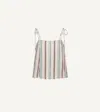 Cleobella Leighton Top | Ivory Multi In Multi