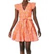 Cleobella Lela Mini Dress In Jaipur Ikat Print In Multi