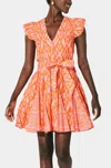 Cleobella Lela Mini Dress In Jaipur Ikat Print In Pink