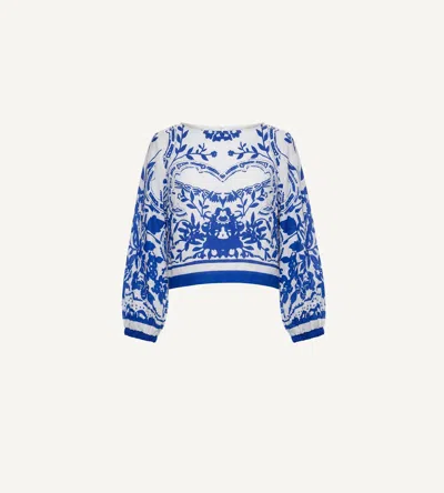 Cleobella Lian Top | Altesse In Blue