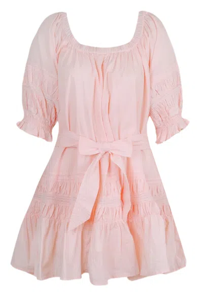 Cleobella Lily Mini Dress Blush