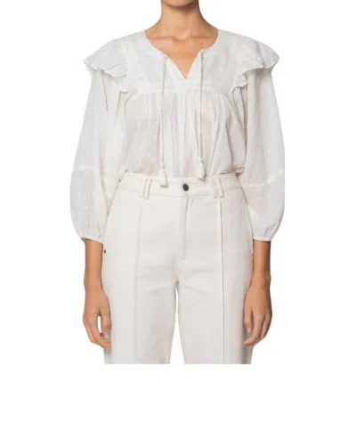 Cleobella Lina Blouse In Ivory In White