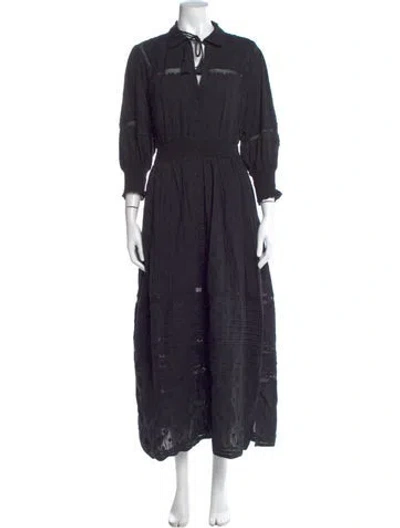 Pre-owned Cleobella Long Dress In Blue