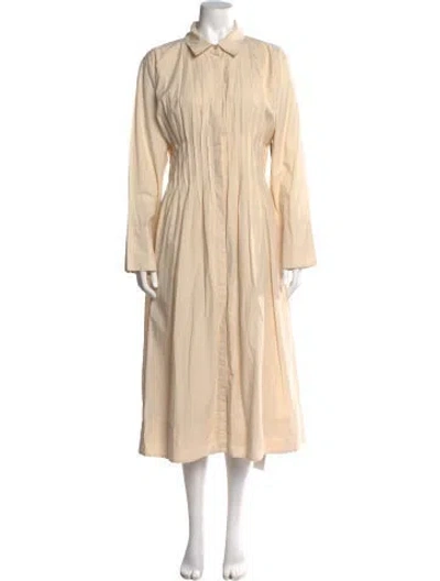 Pre-owned Cleobella Long Dress W/ Tags In Neutral
