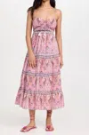 Cleobella Loraine Midi Dress Mahal Print In Multi